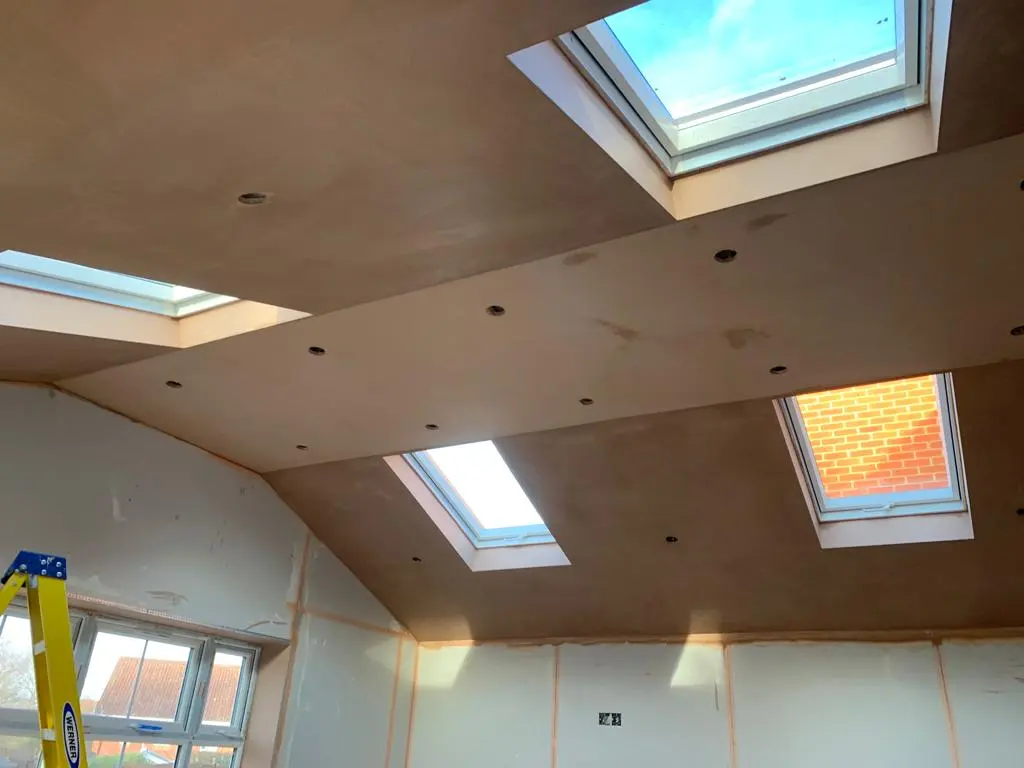 Internal plastering walls